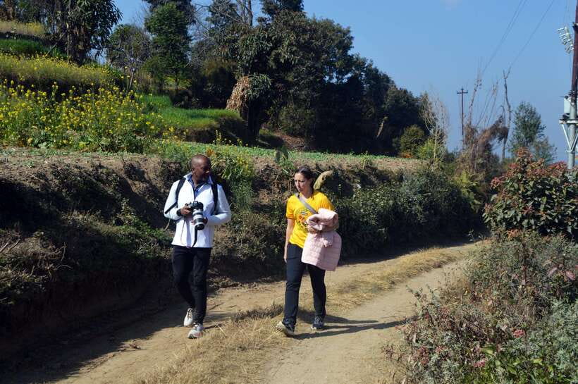 Kathmandu: Dhulikhel to NamoBuddha Day Hike with Lunch - The three-hour route through farms and villages