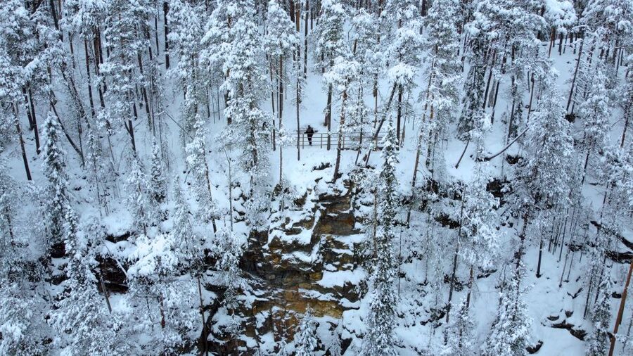 Korouoma: Frozen Waterfall Hiking Tour - The 5-kilometre walk through Korouoma Canyon