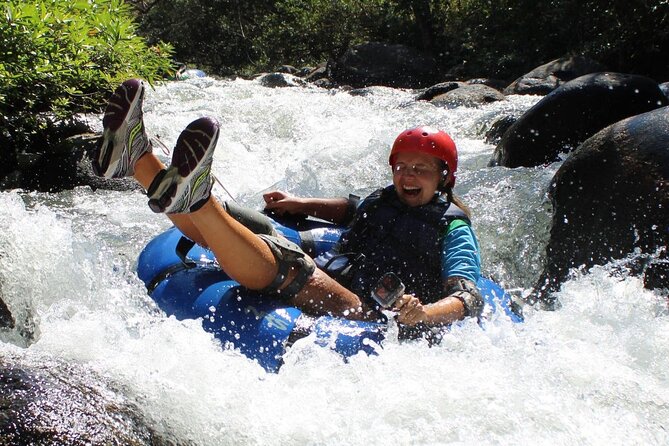 La Leona Waterfall Hike and River Tubing - Hiking Upstream to La Leona Waterfall