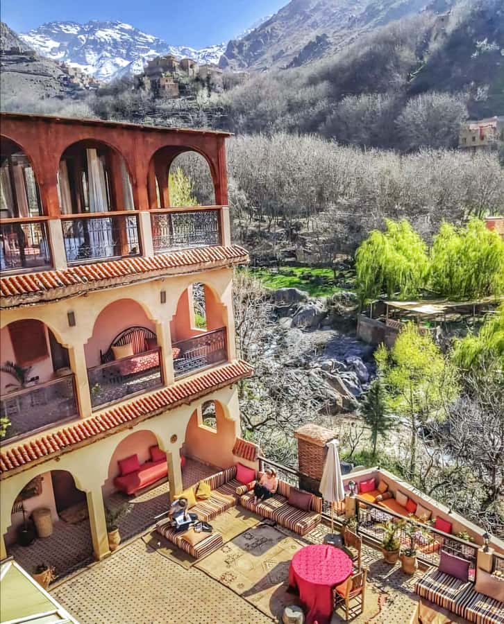 Marrakech: Atlas Mountains & Valleys Waterfall Hike w/ Lunch - Berber breakfast and the argan oil cooperative