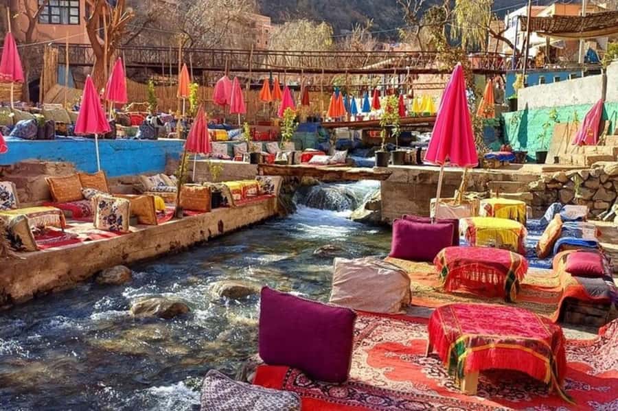 Marrakech: Ourika Valley Trip with Waterfall Hike & Lunch - Setti Fadma and the walk to the waterfalls