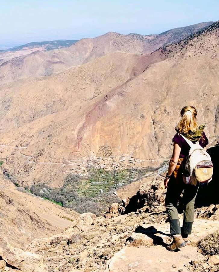 Marrakech: Tedli Summit Atlas Mountains Day Hike & Lunch - Lunch with Jbel Toubkal in view