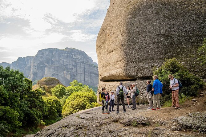 Meteora Small Group Hiking tour with Transfer and Monastery Visit - Varlaam and Saint Nicholas from the road and trails