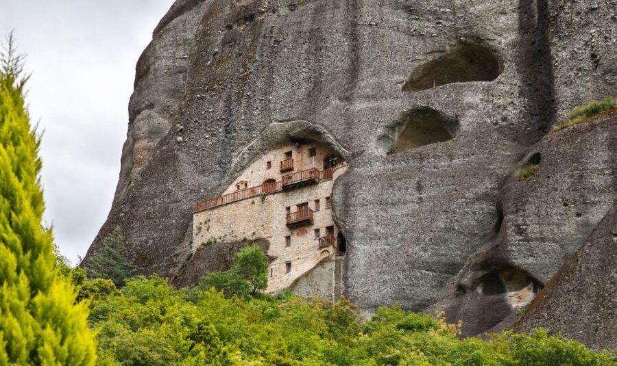 Meteora: Sunset Hike to Secret Caves - The Ancient Monks’ Prison