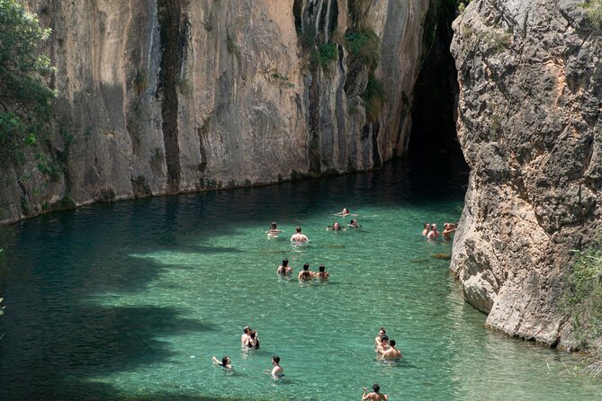 Montanejos Hiking Tour & Thermal Pools from Valencia - Swimming at Fuentes de los Baños