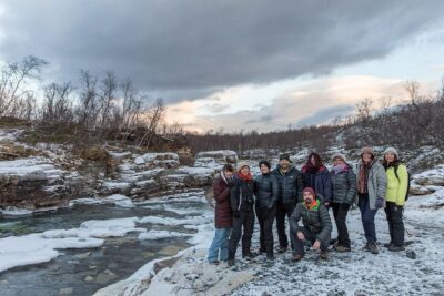 Morning hike in Abisko National Park