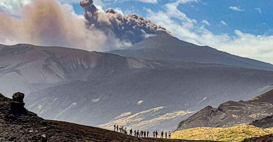 Mount Etna: Craters of the 2002 Eruption Trekking Experience - The first walk: forest, lava, and the Hotel dell Betulle