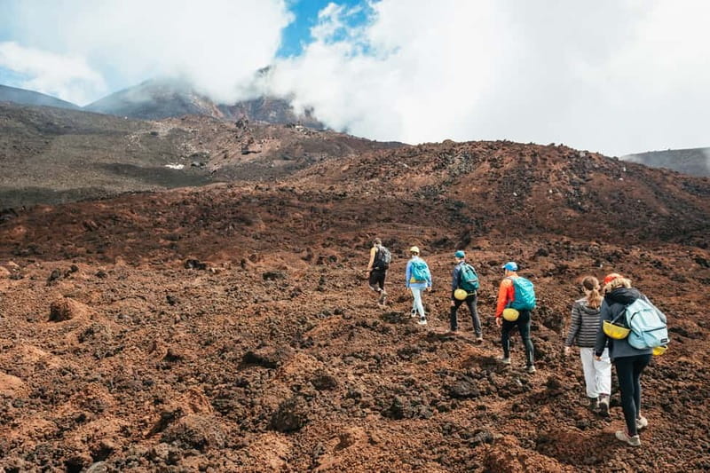 Mount Etna: Guided Trek 3,000 Meters to the Summit - Reaching the summit crater area at 3,000 meters