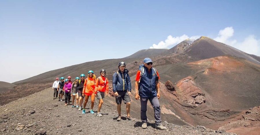 Mount Etna: Summit Guided Hiking Tour up to 3,400 m - The cable car ride to 2,500 metres