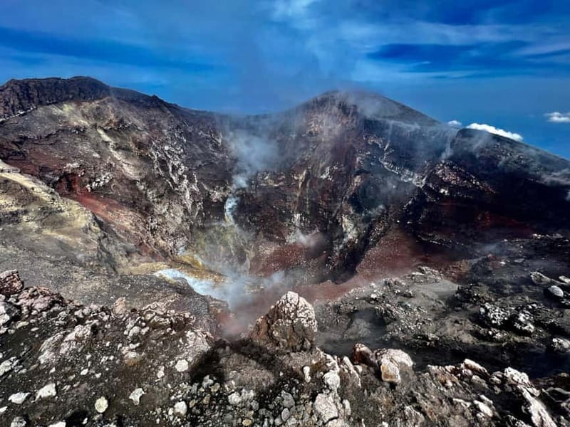 Mount Etna: Summit Trekking Tour - At the central crater around 3,340 meters
