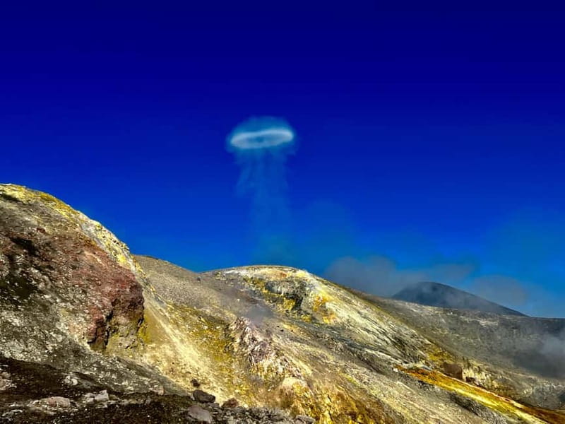Mount Etna: Summit Trekking Tour - Descending through sand gullies to Pizzi Deneri