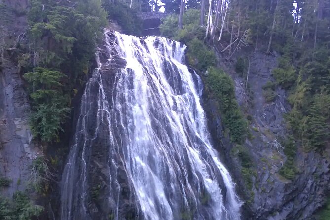 Mt. Rainier highlights - old forest, falls and glaciers - Guides make the difference