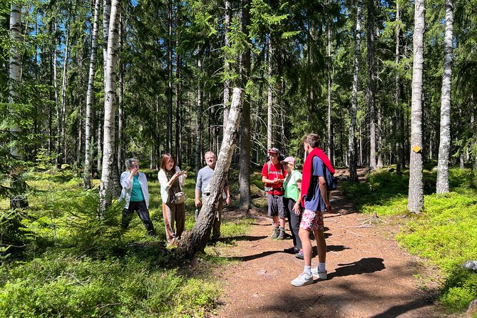 National Park Hike & Finnish Smoke Sauna Experience with Campfire Lunch - One hour in a Finnish smoke sauna