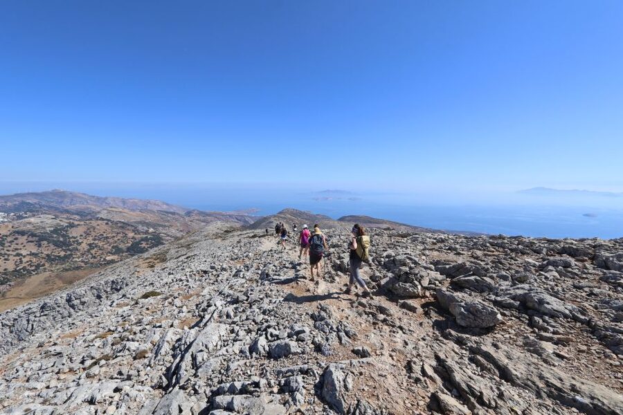 Naxos: Hike to the Top of Mount Zas with a Guide - The rocky climb to 1,003 meters