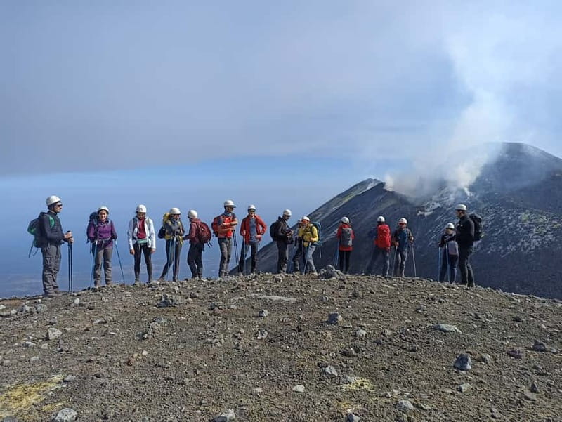 Nicolosi: Mount Etna Central Crater Guided Trekking Tour - The 100-minute walk across black volcanic ground