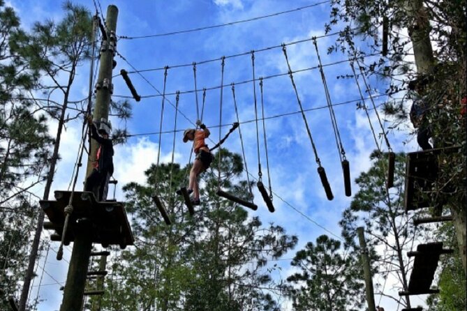 Orlando Tree Trek Adventure Park - A ropes course near Disney, not another theme-park ride