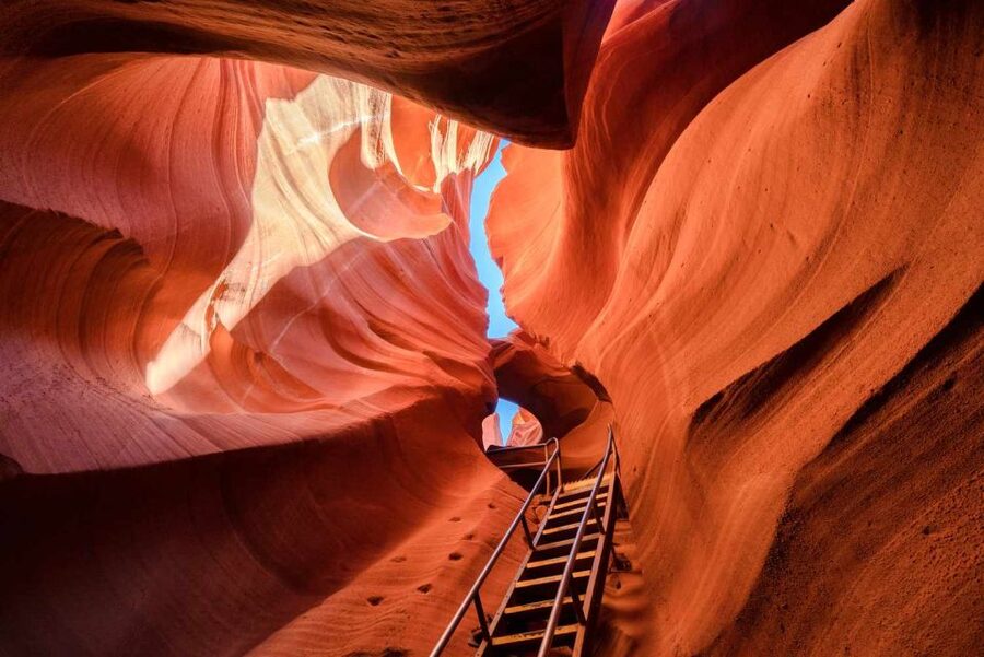 Page: Lower Antelope Canyon Ticket and Guided Hiking Tour - The Stairs and the Slot Canyon Route