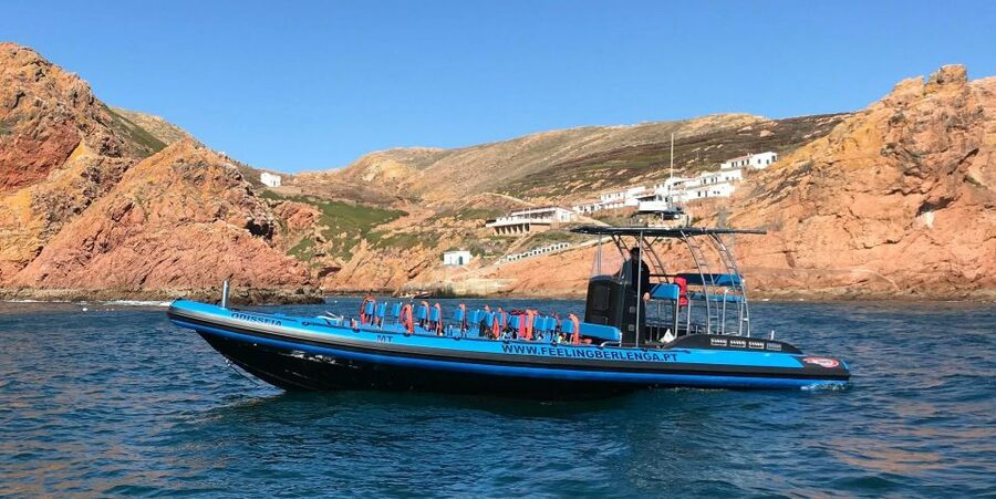 Peniche: Berlengas Island Trip, Hiking and Cave Tour - The glass-bottom boat and island caves