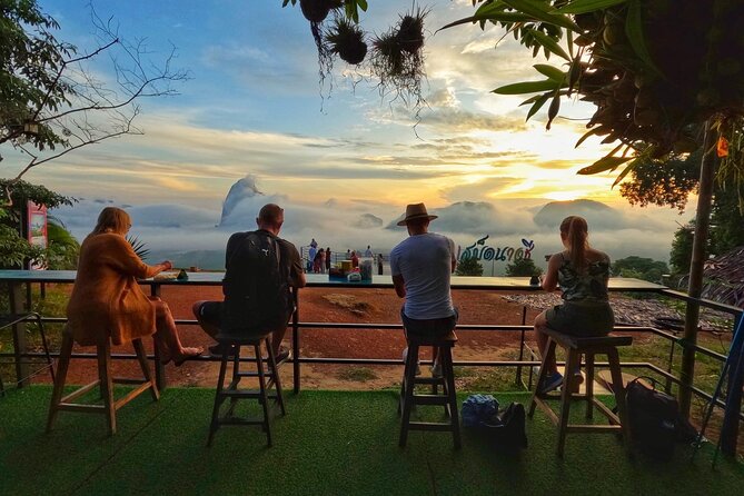 Phang Nga Treasures Sunrise Trekking and No-crowd James Bond by longtailed boat - Canoeing through hongs, caves, and mangroves