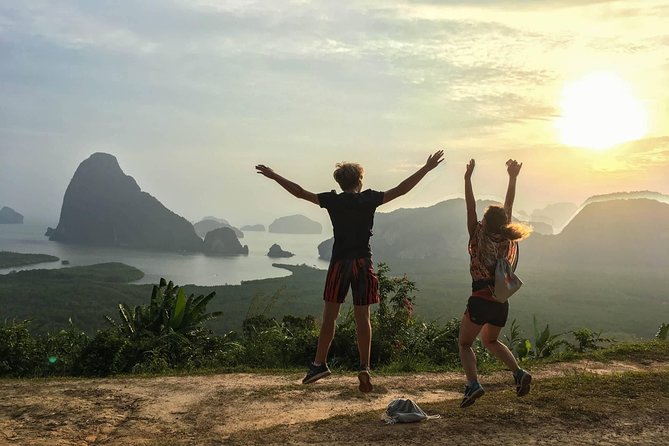 Phang Nga Treasures Sunrise Trekking and No-crowd James Bond by longtailed boat - Samet Nangshe at sunrise