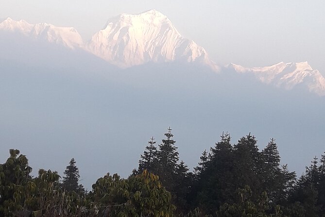 Poon hill Trek 3 days - Day two, mountain paths and village scenery