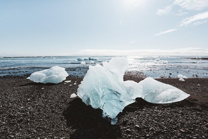 Private Jökulsárlón Glacier Lagoon 2 Day Tour & Glacier Hike - Reynisfjara brings black sand and real ocean danger