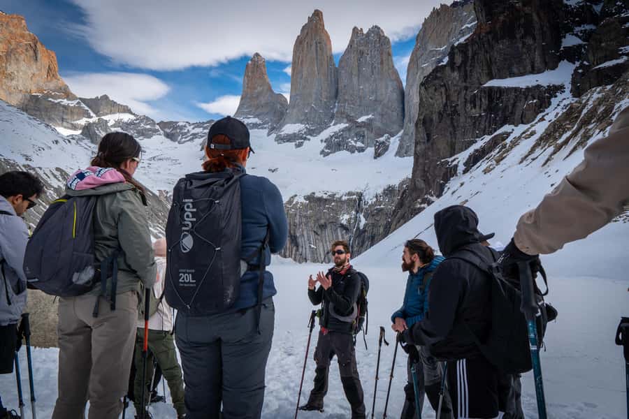 Puerto Natales: Base of the Towers Trekking Experience - The Base of the Towers viewpoint