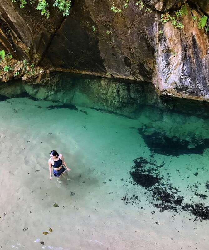 Puerto Vallarta: 4-Hour Jungle Hike and Waterfall Swim - The first waterfall and a cold natural pool