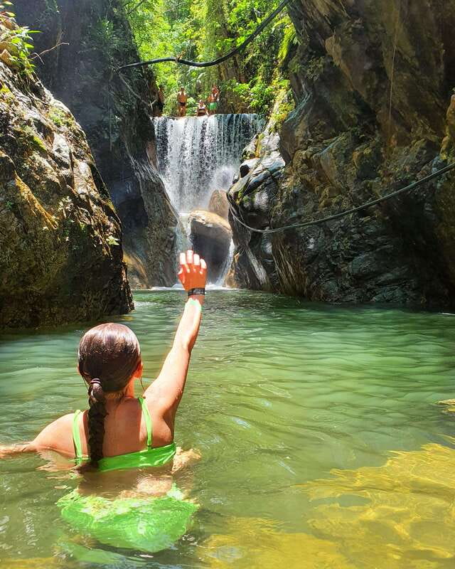 Puerto Vallarta: 4-Hour Jungle Hike and Waterfall Swim - One hour of plants, birds, rocks, and river crossings