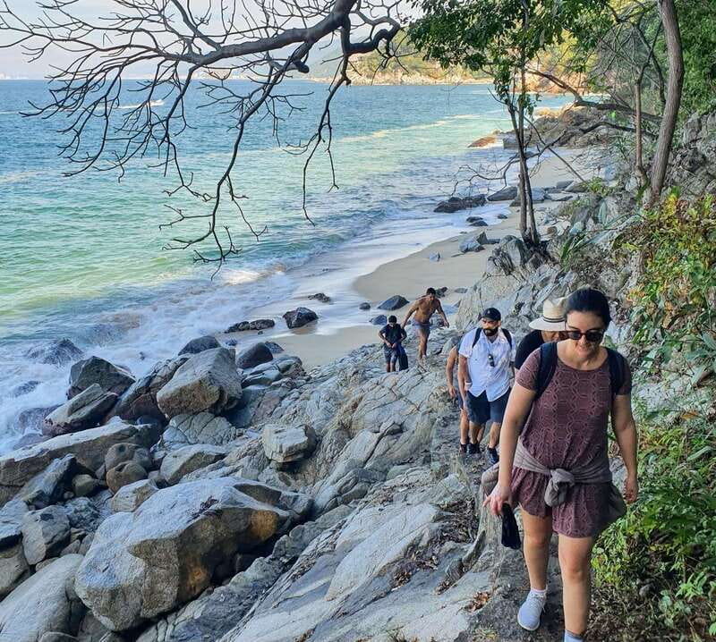 Puerto Vallarta: Full Day Hike to 6 Hidden Beaches & Snorkel - Starting in Zona Romántica and riding like a local