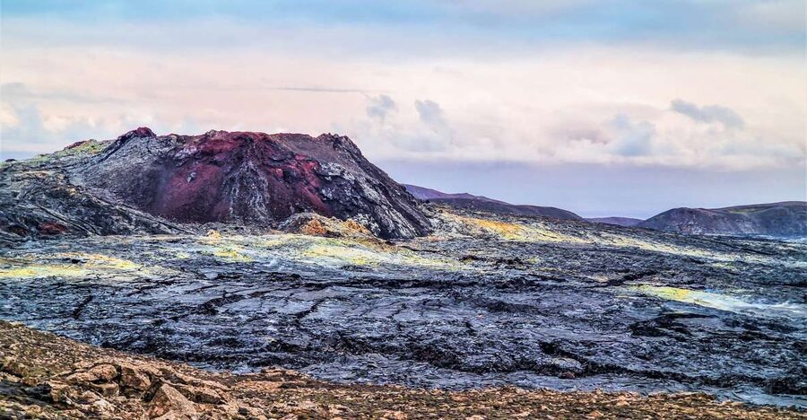 Reykjavík: Guided Afternoon Hiking Tour to New Volcano Site - The drive toward Geldingadalur and Meradalir
