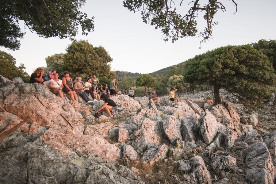 Rhodes: Profitis Ilias Guided Sunset Hike - Sunset over the Aegean and Turkish coast
