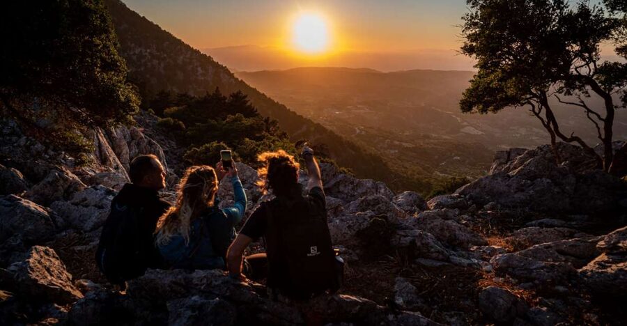 Rhodes: Profitis Ilias Guided Sunset Hike - Guide quality and group size