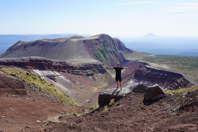 Rotorua Hiking: Mt Tarawera Guided Volcanic Crater Experience - Climbing toward the crater rim