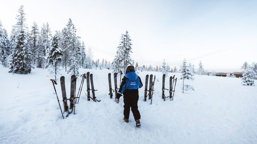 Rovaniemi: Lapland Ski Trekking Safari - The Finnish campfire break