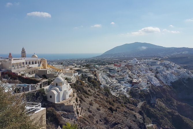 Santorini: 4hr Small Group Caldera Hike from Fira to Oia - Snacks, water, toilets, and the heat