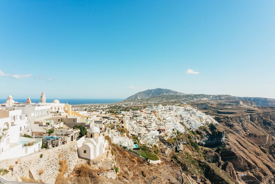 Santorini: Caldera Trail Guided Hike and Sunset Viewing - How difficult is the 6.2-mile route?