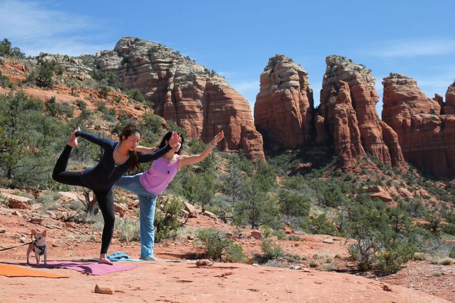 Sedona: Vortex Yoga Hiking Half-Day - Optional crystals and essential oils