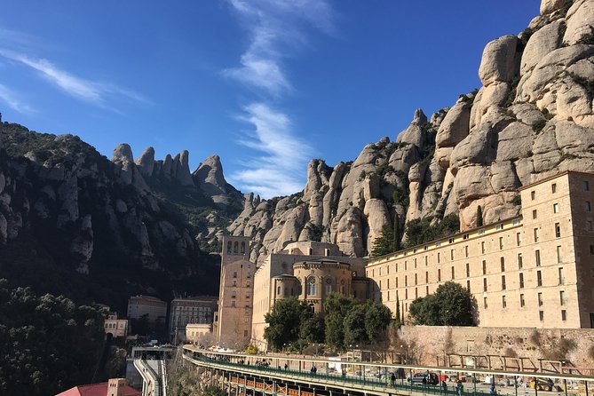 Semi-Private Montserrat Monastery & Hiking Experience - First look at the Montserrat monastery and basilica