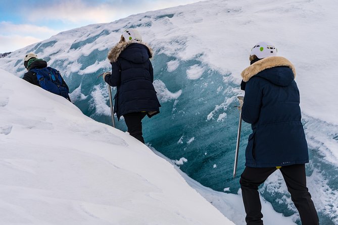 Skaftafell: Blue Ice Glacier Hike on Vatnajökull - Small groups, family suitability, and effort