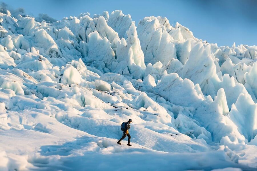 Skaftafell: Small-Group Vatnajökull Glacier Hike (Moderate) - The first steps on the glacier
