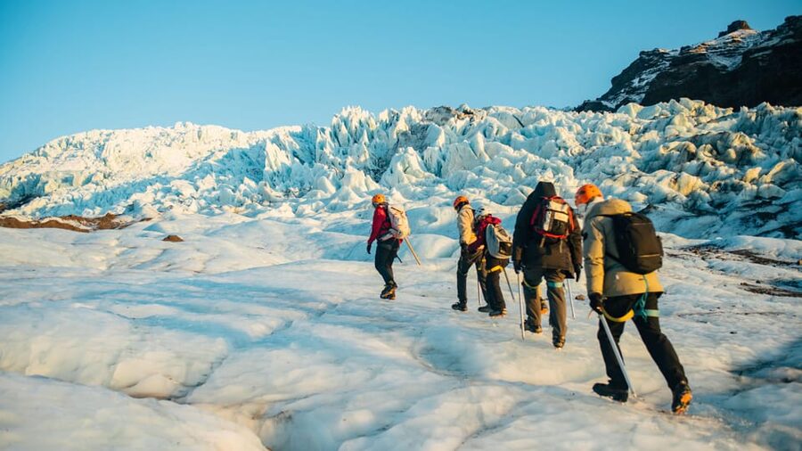 Skaftafell: Small-Group Vatnajökull Glacier Hike (Moderate) - From the Skaftafell base camp to the ice