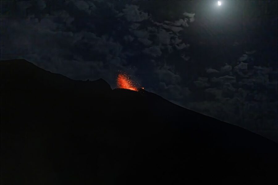 Stromboli: Sunset Trekking at Sciara del Fuoco - Meeting in Piazza San Vincenzo before sunset