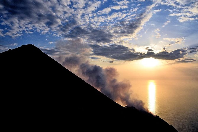 Stromboli: sunset trekking to Sciara del Fuoco - Ashàra - Walking through scrub, cemetery, and volcanic ground