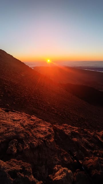 Tenerife: Teide Night Hike to Watch Sunrise and Shadow - The descent, views, and cable car option