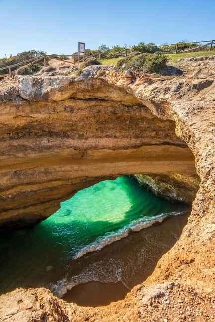 The Original 7 Hanging Valleys Guided Hike With Pickup - Praia da Marinha brings the biggest finish