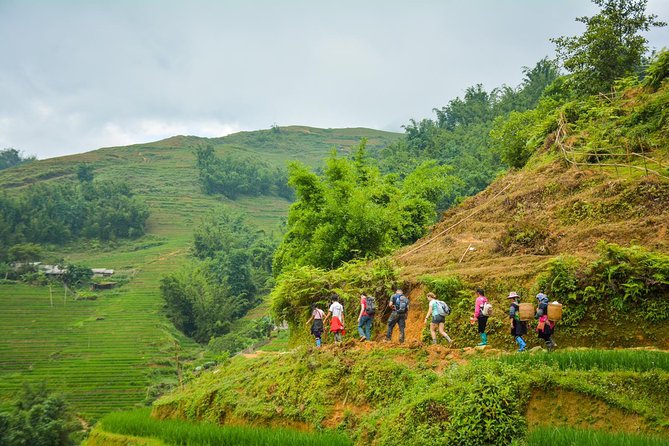 Trekking Through Rice Terraced Fields - 1Day - Y Linh Ho: the first long stretch through the hills