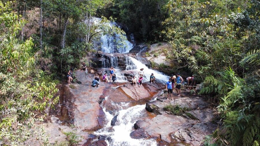 Trekking to Hidden Waterfall & Sturgeon Farm for dog-lovers - Inside the private sturgeon farm