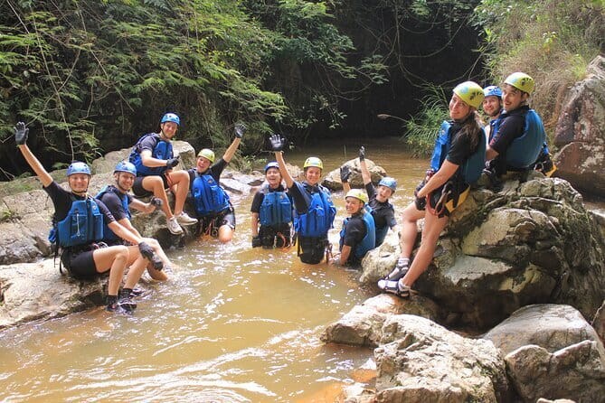 Trekking Tour to Hidden Waterfall & Sturgeon Farm for dog-lovers - Following the river to the private waterfall