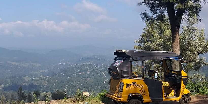 Tuk-Tuk Safari Liptons seat,Tea Fields Hike,TeaFactory Tour - A picnic lunch with a sensible backup